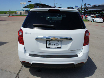 chevrolet equinox 2011 white lt gasoline 4 cylinders front wheel drive automatic 76087