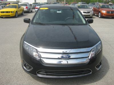 ford fusion 2011 black sedan sel gasoline 4 cylinders front wheel drive automatic 62863
