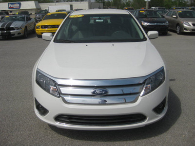ford fusion 2011 white sedan sel gasoline 4 cylinders front wheel drive automatic 62863
