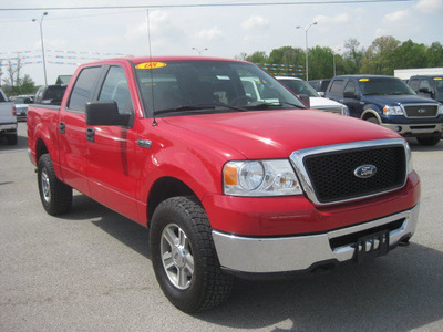 ford f 150 2008 red xlt gasoline 8 cylinders 4 wheel drive automatic with overdrive 62863