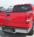 ford f 150 2008 red xlt gasoline 8 cylinders 4 wheel drive automatic with overdrive 62863