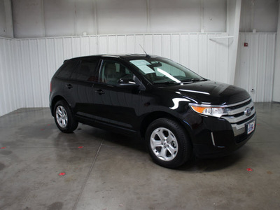 ford edge 2012 black sel gasoline 6 cylinders front wheel drive automatic 76108