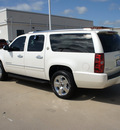 chevrolet suburban 2010 white suv ltz 1500 flex fuel 8 cylinders 4 wheel drive automatic 76108