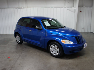 chrysler pt cruiser 2005 blue wagon pt gasoline 4 cylinders front wheel drive automatic with overdrive 76108