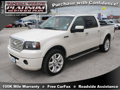 ford f 150 2008 tan limited gasoline 8 cylinders 4 wheel drive 4 speed automatic 77388