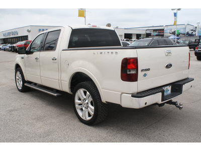 ford f 150 2008 tan limited gasoline 8 cylinders 4 wheel drive 4 speed automatic 77388