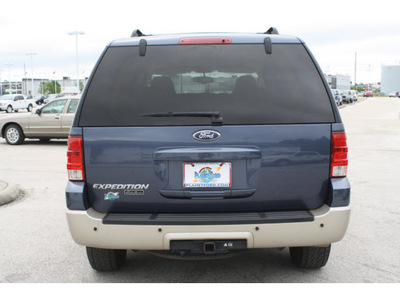 ford expedition 2005 blue suv eddie bauer gasoline 8 cylinders rear wheel drive automatic 77388