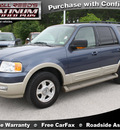 ford expedition 2005 blue suv eddie bauer gasoline 8 cylinders rear wheel drive automatic 77388