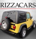 jeep wrangler 2006 yellow suv x 4x4 gasoline 6 cylinders 4 wheel drive automatic with overdrive 60546