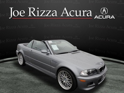 bmw m3 2003 gray gasoline 6 cylinders rear wheel drive automatic with overdrive 60546