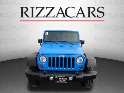 jeep wrangler unlimited 2011 blue suv sport gasoline 6 cylinders 4 wheel drive automatic 60546