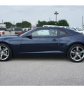 chevrolet camaro 2012 blue coupe lt gasoline 6 cylinders rear wheel drive automatic 77090