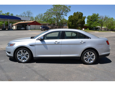 ford taurus 2011 silver sedan limited gasoline 6 cylinders front wheel drive automatic 76903