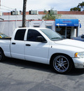 dodge ram pickup 1500 2003 white pickup truck slt gasoline 8 cylinders rear wheel drive automatic 92882