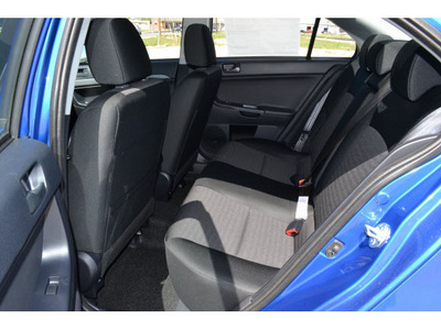 mitsubishi lancer 2012 blue sedan es gasoline 4 cylinders front wheel drive automatic 76903