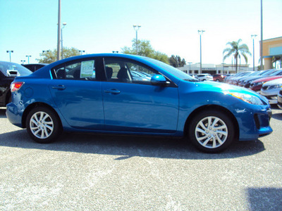 mazda mazda3 2012 lt  blue sedan touring gasoline 4 cylinders front wheel drive automatic 32901