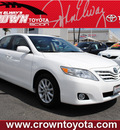 toyota camry 2010 white sedan xle gasoline 4 cylinders front wheel drive automatic 91761