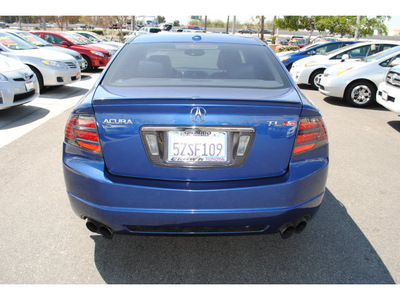 acura tl 2007 blue sedan type s gasoline 6 cylinders front wheel drive automatic 91761