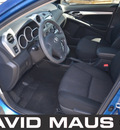 toyota matrix 2009 blue hatchback gasoline 4 cylinders front wheel drive automatic 32771
