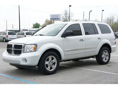 dodge durango 2008 white suv limited awd gasoline 8 cylinders 4 wheel drive not specified 46036
