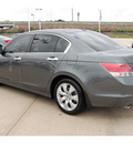 honda accord 2010 dk  gray sedan ex l v6 gasoline 6 cylinders front wheel drive automatic 77065