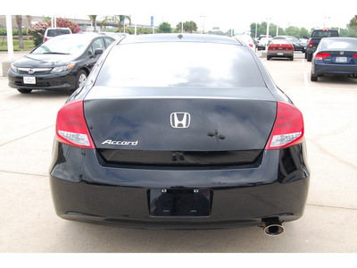 honda accord 2011 black coupe ex l gasoline 4 cylinders front wheel drive automatic 77065