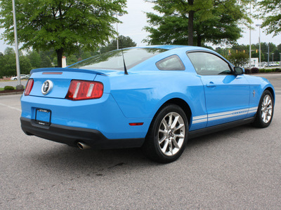 ford mustang 2010 lt  blue coupe v6 premium gasoline 6 cylinders rear wheel drive automatic 27616