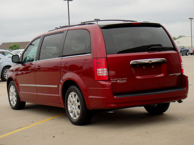 chrysler town country 2010 dark red van touring gasoline 6 cylinders front wheel drive automatic 62034