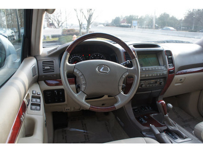 lexus gx 470 2009 silver suv navigation mark levionson audio gasoline 8 cylinders 4 wheel drive automatic 07755