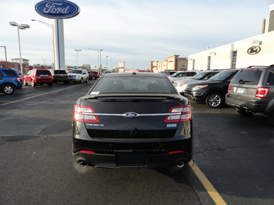 ford taurus 2013 black sedan sho awd gasoline 6 cylinders all whee drive automatic with overdrive 60546