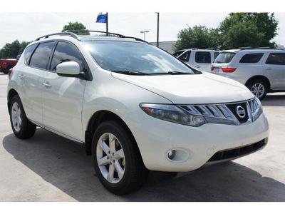 nissan murano 2009 off white suv sl gasoline 6 cylinders front wheel drive automatic 77090