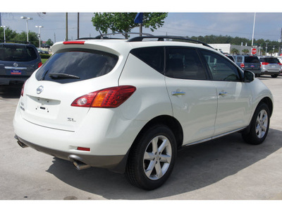 nissan murano 2009 off white suv sl gasoline 6 cylinders front wheel drive automatic 77090