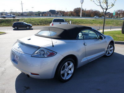 mitsubishi eclipse spyder 2008 silver gs gasoline 4 cylinders front wheel drive automatic 76205