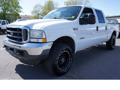 ford f 250 super duty 2003 white xl diesel 8 cylinders 4 wheel drive automatic 95678