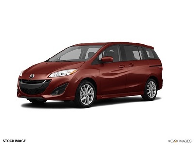 mazda mazda5 2012 dk  red van grand touring gasoline 4 cylinders front wheel drive shiftable automatic 80504