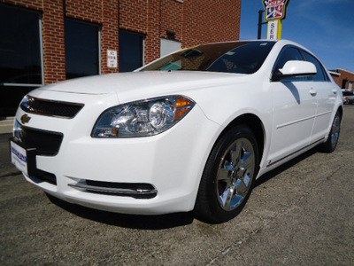 chevrolet malibu 2010 white sedan lt gasoline 4 cylinders front wheel drive automatic 60007