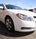 chevrolet malibu 2010 white sedan lt gasoline 4 cylinders front wheel drive automatic 60007