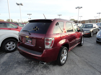 chevrolet equinox 2009 dk  red suv sport awd gasoline 6 cylinders all whee drive automatic with overdrive 60546