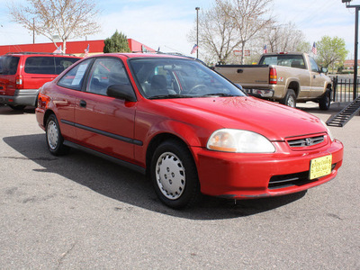 honda civic 1997 red coupe dx gasoline 4 cylinders front wheel drive automatic 80229