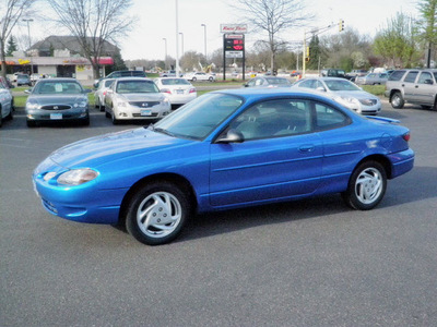 ford escort 2001 blue coupe zx2 gasoline 4 cylinders front wheel drive automatic 55124