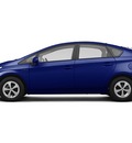 toyota prius 2012 blue hatchback four hybrid 4 cylinders front wheel drive automatic 55448