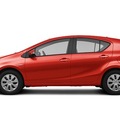 toyota prius c 2012 red hatchback three hybrid 4 cylinders front wheel drive not specified 55448