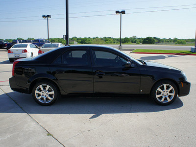 cadillac cts 2007 black sedan gasoline 6 cylinders rear wheel drive automatic 76087