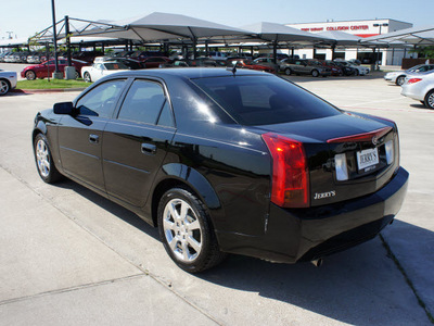 cadillac cts 2007 black sedan gasoline 6 cylinders rear wheel drive automatic 76087