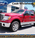ford f 150 2012 red xlt gasoline 6 cylinders 2 wheel drive automatic 32401