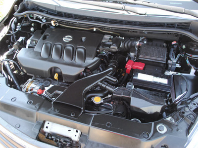 nissan versa 2011 black hatchback 1 8 s gasoline 4 cylinders front wheel drive automatic 76018