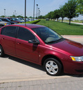 saturn ion 2006 red sedan 2 gasoline 4 cylinders front wheel drive automatic 76018