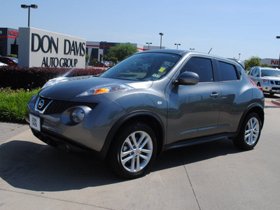 nissan juke 2011 silver sl gasoline 4 cylinders front wheel drive automatic 76018
