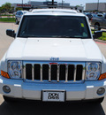 jeep commander 2008 white suv sport flex fuel 8 cylinders 4 wheel drive automatic 76018