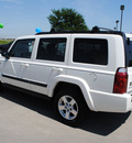 jeep commander 2008 white suv sport flex fuel 8 cylinders 4 wheel drive automatic 76018